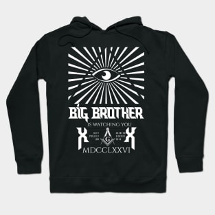 Big Brother, back print Hoodie